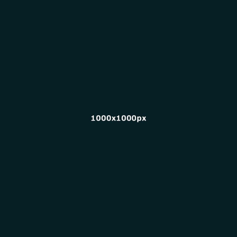 Illustration som visar bildstorleken 1000x1000